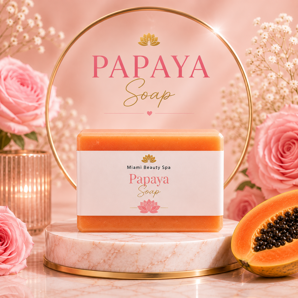Papaya Soap Bar